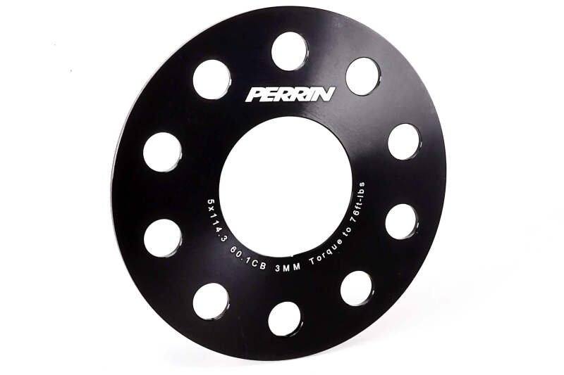 Toyota GR Corolla Wheel Spacers - Perrin Performance - 60.1mm CB / 5x114.3 BP - 3mm - `23-`26